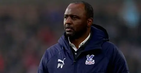 Patrick Vieira fuming after Crystal Palace loss, as update given on two important stars
