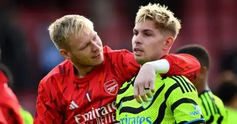 Aaron Ramsdale and Emile Smith Rowe, Arsenal