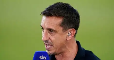 Gary Neville says Liverpool’s thrashing of Man Utd was ‘epitomised’ by one ’embarrassing’ player