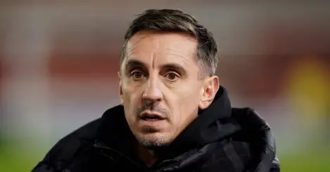 Gary Neville tears into Ten Hag over ‘reckless’ Man Utd decision after ‘appalling’ display against Man City