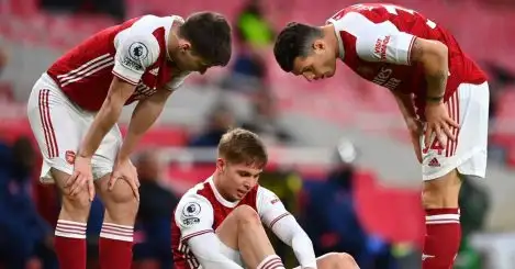 Pundit sees Arsenal at ‘breaking point’ as Villa up pressure over youngster